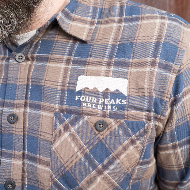 Blue/Brown Flannel