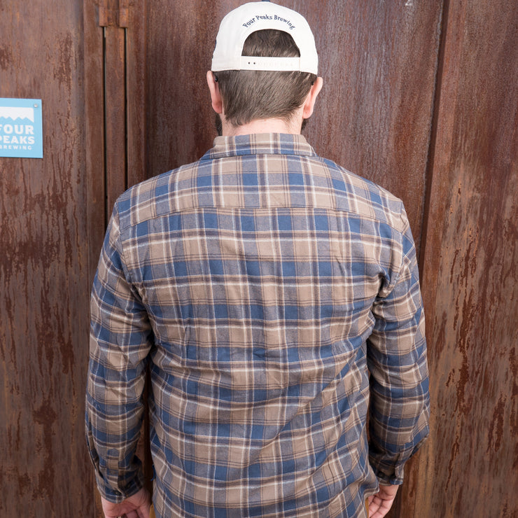 Blue/Brown Flannel