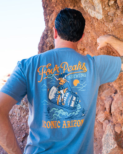 Iconic Arizona Cowgirl Tee